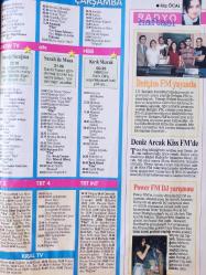 Hürriyet Teleskop Dergisi - 18-24 Mayıs 1996 - Oktay Kaynarca - Ceren Erginsoy - Yılmaz Erdoğan - Demet Akbağ - Kate Winslet - Bekir Coşkun -