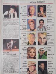 Güneş Ekran Dergisi - 20 Ekim 1990 - Bülent Ersoy - Nükhet Duru - Zekai Tunca - Ayten Gökçer - Yalçın Gülhan - Serdar Gökhan - Cevat Prekazi -