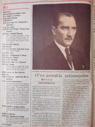 Güneş Ekran Dergisi - 10 Kasım 1990 - Kemal Demir - Kürşat Başar - Müşfik Kenter - Mustafa Kemal Atatürk - Bora Ebeoğlu - Oya Küçümen -