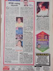 Oscar Tv Dergisi- 12-18 Nisan 1997 - Mehmet Çepiç - Pınar Özcan - Gazanfer Özcan - Fatma Girik - Pınar Özcan - Kadir İnanır - Erdal Gökkaya -
