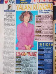 Tv Prima Tv Sinema Dergisi - 28 Ağustos-3 Eylül - Taner Dedeoğlu - Ayşen Gruda - Hale Soygazi - Nazan Ayas - Nil Ünal - Orhan Gencebay -