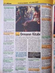 Oscar Tv Dergisi- 12-18 Nisan 1997 - Mehmet Çepiç - Pınar Özcan - Gazanfer Özcan - Fatma Girik - Pınar Özcan - Kadir İnanır - Erdal Gökkaya -