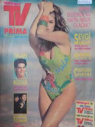 Tv Prima Dergisi - 29 Mayıs-4 Haziran 1992 - Peker ve Nilüfer Açıkalın - Zeki Alasya - Metin Akpınar - Rüstem Batum - Mehmet Ali Erbil -