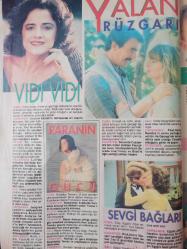Tv Prima Dergisi - 29 Mayıs-4 Haziran 1992 - Peker ve Nilüfer Açıkalın - Zeki Alasya - Metin Akpınar - Rüstem Batum - Mehmet Ali Erbil -
