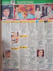 Tv Prima Dergisi - 29 Mayıs-4 Haziran 1992 - Peker ve Nilüfer Açıkalın - Zeki Alasya - Metin Akpınar - Rüstem Batum - Mehmet Ali Erbil -