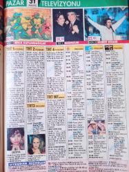 Tv Prima Dergisi - 29 Mayıs-4 Haziran 1992 - Peker ve Nilüfer Açıkalın - Zeki Alasya - Metin Akpınar - Rüstem Batum - Mehmet Ali Erbil -