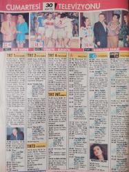 Tv Prima Dergisi - 29 Mayıs-4 Haziran 1992 - Peker ve Nilüfer Açıkalın - Zeki Alasya - Metin Akpınar - Rüstem Batum - Mehmet Ali Erbil -