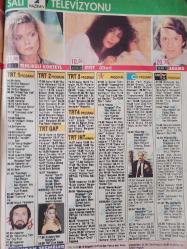 Tv Prima Dergisi - 29 Mayıs-4 Haziran 1992 - Peker ve Nilüfer Açıkalın - Zeki Alasya - Metin Akpınar - Rüstem Batum - Mehmet Ali Erbil -