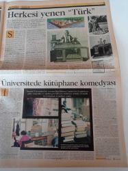Milliyet Kültür Sanat Gazetesi - 18 Nisan 2002 - Sansürlü Festival 21. Uluslararası İstanbul Film Festivali - Zeki Demirkubuz - Albert Camus - Yabancı Romanı - Zeynep Tokuş Fotoğrafı - Yazgı Filmi