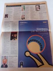Milliyet Kültür Sanat Gazetesi - 18 Nisan 2002 - Sansürlü Festival 21. Uluslararası İstanbul Film Festivali - Zeki Demirkubuz - Albert Camus - Yabancı Romanı - Zeynep Tokuş Fotoğrafı - Yazgı Filmi