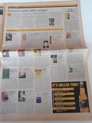 Milliyet Kültür Sanat Gazetesi - 21 Mart 2002 - Kaybedenler Ailesi - Gene Hackman - Anjelica Huston - Tarık Akan - Atıf Yılmaz - Halil Ergün - Ali Özgentürk - Elif Şafak