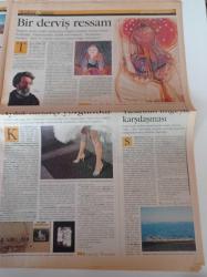 Milliyet Kültür Sanat Gazetesi - 21 Mart 2002 - Kaybedenler Ailesi - Gene Hackman - Anjelica Huston - Tarık Akan - Atıf Yılmaz - Halil Ergün - Ali Özgentürk - Elif Şafak