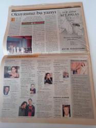 Milliyet Kültür Sanat Gazetesi - 21 Mart 2002 - Kaybedenler Ailesi - Gene Hackman - Anjelica Huston - Tarık Akan - Atıf Yılmaz - Halil Ergün - Ali Özgentürk - Elif Şafak
