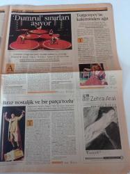 Milliyet Kültür Sanat Gazetesi - 28 Şubat 2002 - Victor Hugo'nun Avrupası - Yeniden Pop Star - Kylie Minogue - Edip Cansever - Savaş Ve Cinayet - Josh Hartnett- Resmin Namusu Desen