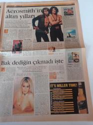 Milliyet Kültür Sanat Gazetesi - 28 Şubat 2002 - Victor Hugo'nun Avrupası - Yeniden Pop Star - Kylie Minogue - Edip Cansever - Savaş Ve Cinayet - Josh Hartnett- Resmin Namusu Desen