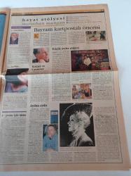 Milliyet Kültür Sanat Gazetesi - 28 Şubat 2002 - Victor Hugo'nun Avrupası - Yeniden Pop Star - Kylie Minogue - Edip Cansever - Savaş Ve Cinayet - Josh Hartnett- Resmin Namusu Desen
