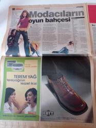 Milliyet Vitrin Gazetesi - 23 Aralık 2000 - Sayı 213 - Manken Ceylan Saner Ve Evren Özgürbüz Fotoğrafı - Bim 2000 Yılı Market Fiyatları - Taş Plak - Eğlence Kıbrıs'ta