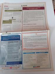 Milliyet İş Yaşamı Gazetesi - 29 Ekim 2000 - Odaklanmak İçin Küçül - Çırağan Otelde Değişim Rüzgarı - Kalite Kongresi Gün Sayıyor - Sırada Avrupalı Telekomlar - Cisco'da KOBİ'ler Akça'ya Emanet