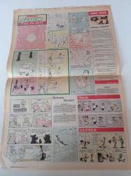 Milliyet Tatil Gazetesi - 28 Nisan 1991 - Köpeği Bush'u Milyoner Yaptı - Zenci Sineması Atakta - Körfez Yangını Söndürülüyor- Köyünü Arayan Ortaköylü- 23 Nisan Ulusal Egemenlik Ve Çocuk Bayramı