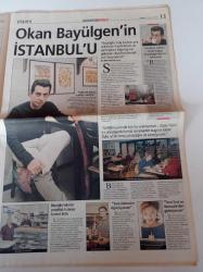 Milliyet Pazar Gazetesi - 3 Aralık 2000 - Murat Belge ve Hale Soygazi Fotoğrafı - Küçük Paris Cihangir - Kentli Kadının Seks Güncesi - Sarah Jessica Parker