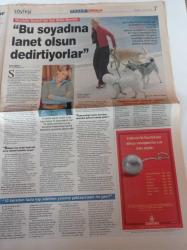 Milliyet Pazar Gazetesi - 24 Mart 2002 - Mustafa Denizli'nin Kızı Selin Denizli Fotoğrafı - Prenses Diana - Kraliçe 2. Elizabeth - Hakem Oğuz Sarvan'ın Eşi Derya Sarvan