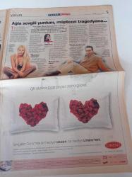 Milliyet Pazar Gazetesi - 3 Şubat 2002 - Hastaneye Gitmeyen Tek Eski Sevgili Nefise Karatay Fotoğrafı - Ressam Komet Ve Suç Ortakları - Beyaz Saray Pavyonu Artık Lüks Restaurant