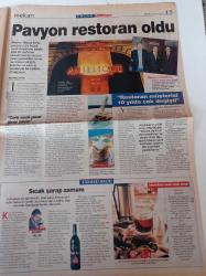 Milliyet Pazar Gazetesi - 3 Şubat 2002 - Hastaneye Gitmeyen Tek Eski Sevgili Nefise Karatay Fotoğrafı - Ressam Komet Ve Suç Ortakları - Beyaz Saray Pavyonu Artık Lüks Restaurant