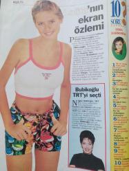 Oscar Tv Dergisi- 7-13 Mart 1998 - Erdal Gökkaya - Duygu Dikmenoğlu - Ebru Destan - Mahsun Kırmızıgül - Cem Davran - Sonay Aydın - Jülide Ateş -