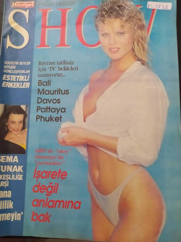 Hürriyet Show Dergisi 6 Mart 1994 Sema Yunak Berna Laçin  