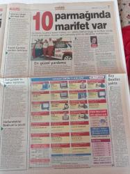 Milliyet 2000 Gazetesi - 6 Kasım 2000 - Çevre Göçüyor - Claudia Schiffer Fotoğrafı - Paris Hilton - Beatles Üyelerinden Paul McCartney'e Escort Şoku -: Gülben Ergen - Jale Arıkan
