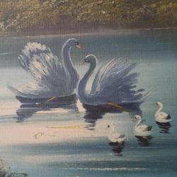 Vahdi Pekin İmzalı Yağlı Boya Tablo