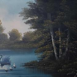 Vahdi Pekin İmzalı Yağlı Boya Tablo