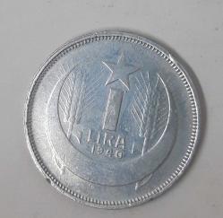 Nümismatik -İnönü Gümüş 1 Lira 1940