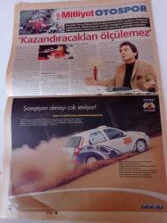 Milliyet Otospor Gazetesi - Cem Hakko Fotoğrafı - Dünya Motorsporları Türkiye'de - Formula 1 - Saffet Üçüncü - TOMSFED Başkanı Mümtaz Tahincioğlu