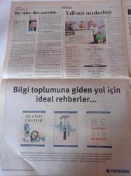 Milliyet Popüler Kültür Gazetesi - 19 Aralık 2003 - Sayı 14 - Orhan Pamuk Fotoğrafı - Bir Hüzün Romanı - Fatih Terim - Yüzüklerin Efendisi - Hocalar Stüdyoda Starlar Anfide