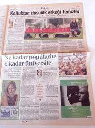 Milliyet Popüler Kültür Gazetesi - 19 Aralık 2003 - Sayı 14 - Orhan Pamuk Fotoğrafı - Bir Hüzün Romanı - Fatih Terim - Yüzüklerin Efendisi - Hocalar Stüdyoda Starlar Anfide