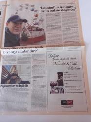 Milliyet Popüler Kültür Gazetesi - 19 Aralık 2003 - Sayı 14 - Orhan Pamuk Fotoğrafı - Bir Hüzün Romanı - Fatih Terim - Yüzüklerin Efendisi - Hocalar Stüdyoda Starlar Anfide