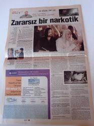 Milliyet Popüler Kültür Gazetesi - 19 Aralık 2003 - Sayı 14 - Orhan Pamuk Fotoğrafı - Bir Hüzün Romanı - Fatih Terim - Yüzüklerin Efendisi - Hocalar Stüdyoda Starlar Anfide