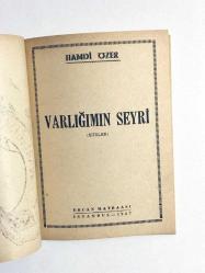 Varlığımın seyri