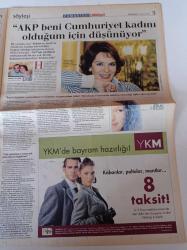 Milliyet Cumartesi Gazetesi - 8 Kasım 2003 - Hürrem Sultan Müzikali - Roberto Benigni Pinokyo'yu Sinemaya Uyarladı - Beyazıt Öztürk - Arif Sağ - Müzik Grubu Pink Martini