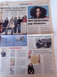 Milliyet Cumartesi Gazetesi - 8 Kasım 2003 - Hürrem Sultan Müzikali - Roberto Benigni Pinokyo'yu Sinemaya Uyarladı - Beyazıt Öztürk - Arif Sağ - Müzik Grubu Pink Martini