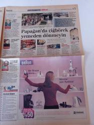 Milliyet Cumartesi Gazetesi - 8 Kasım 2003 - Hürrem Sultan Müzikali - Roberto Benigni Pinokyo'yu Sinemaya Uyarladı - Beyazıt Öztürk - Arif Sağ - Müzik Grubu Pink Martini