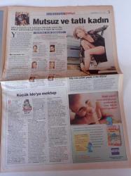 Milliyet Cumartesi Gazetesi - 26 Ekim 2002 - Bülent Eczacıbaşı Fotoğrafı - Kemal Derviş - Recep Tayyip Erdoğan - Deniz Baykal - Recai Kutan - Sandra Bullock