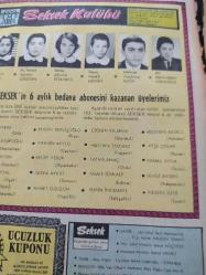 Seksek Dergisi - 29 Ekim 1973 - Porsuklar - Hafızasını Kaybeden Kız - Mutluluk Oyunu - Cinayeti Gördüm - İntikam Yarışı - Gamzeli Ayşe -