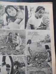 Seksek Dergisi - 29 Ekim 1973 - Porsuklar - Hafızasını Kaybeden Kız - Mutluluk Oyunu - Cinayeti Gördüm - İntikam Yarışı - Gamzeli Ayşe -