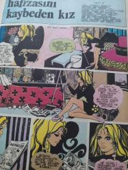 Seksek Dergisi - 22 Ekim 1973 - Samurlar -  Hafızasını Kaybeden Kız - Mutluluk Oyunu - Cinayeti Gördüm -