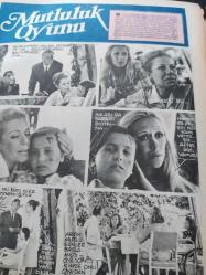 Seksek Dergisi - 22 Ekim 1973 - Samurlar -  Hafızasını Kaybeden Kız - Mutluluk Oyunu - Cinayeti Gördüm -