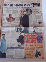 Milliyet Cumartesi Gazetesi - 14 Aralık 2002 - Elvis Presley'in Türk Hayranlarından Elvis'e Doğum Günü Partisi- Yavuz Bingöl - Şarapların Kralı Petrus'un Üreticisi Christian Moueix