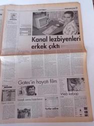 Milliyet Pazar Gazetesi - 6 Eylül 1998 - Bir Pazarına Eroin Yağdı - Demir Bakire İstanbul'da - Lezbiyen Taklidi Yapan Erkekler - İlk Tango - Demet Şener