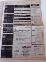 Milliyet İş Yaşamı Ve İnsan Kaynakları Gazetesi - 8 Mart 1998 - Sayı 66 - Bilim Adamları Dönüyor Tersine Beyin Göçü Başladı - Ali Nesin Fotoğrafı - Beşeri Sermaye Hareketliliği - Doktor Uğur Tandoğan